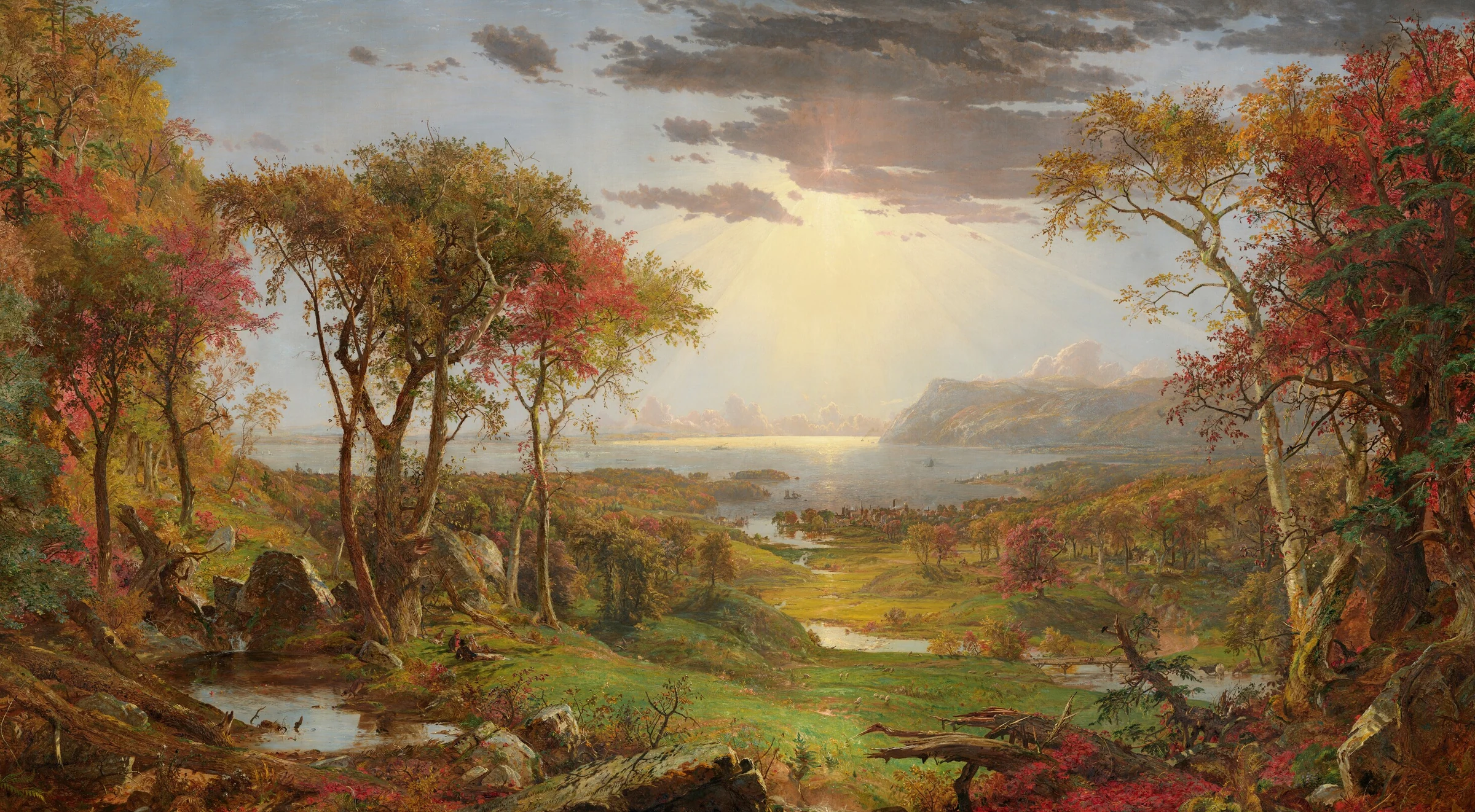 Autumn - On the Hudson River