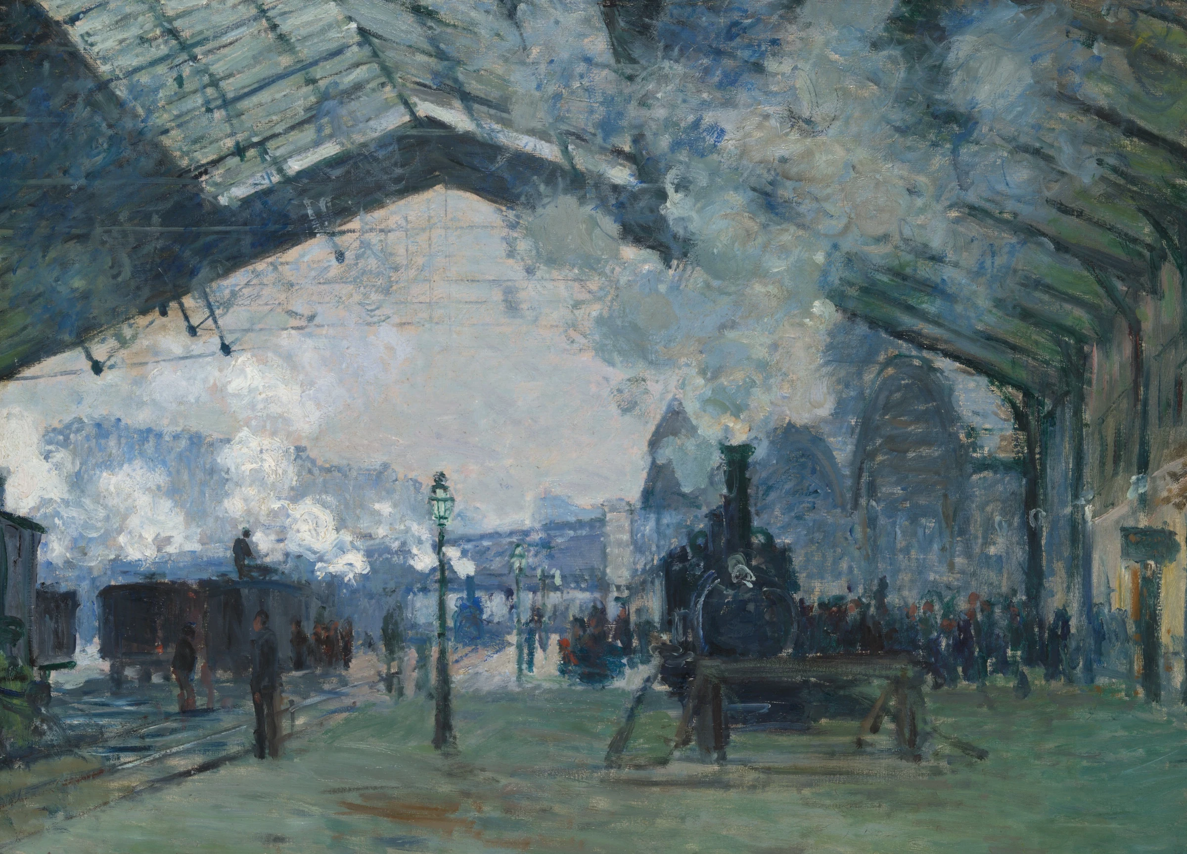 Arrival of the Normandy Train, Gare Saint-Lazare