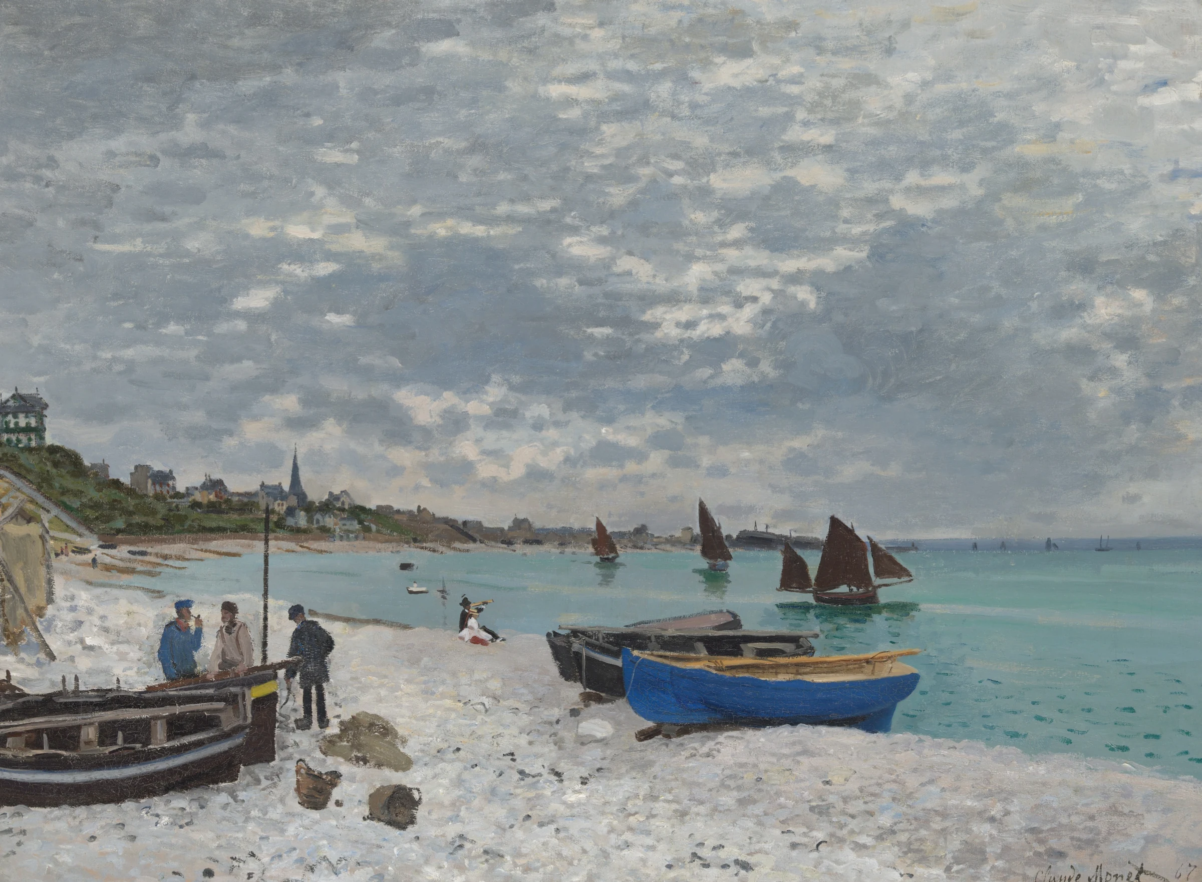 The Beach at Sainte-Adresse