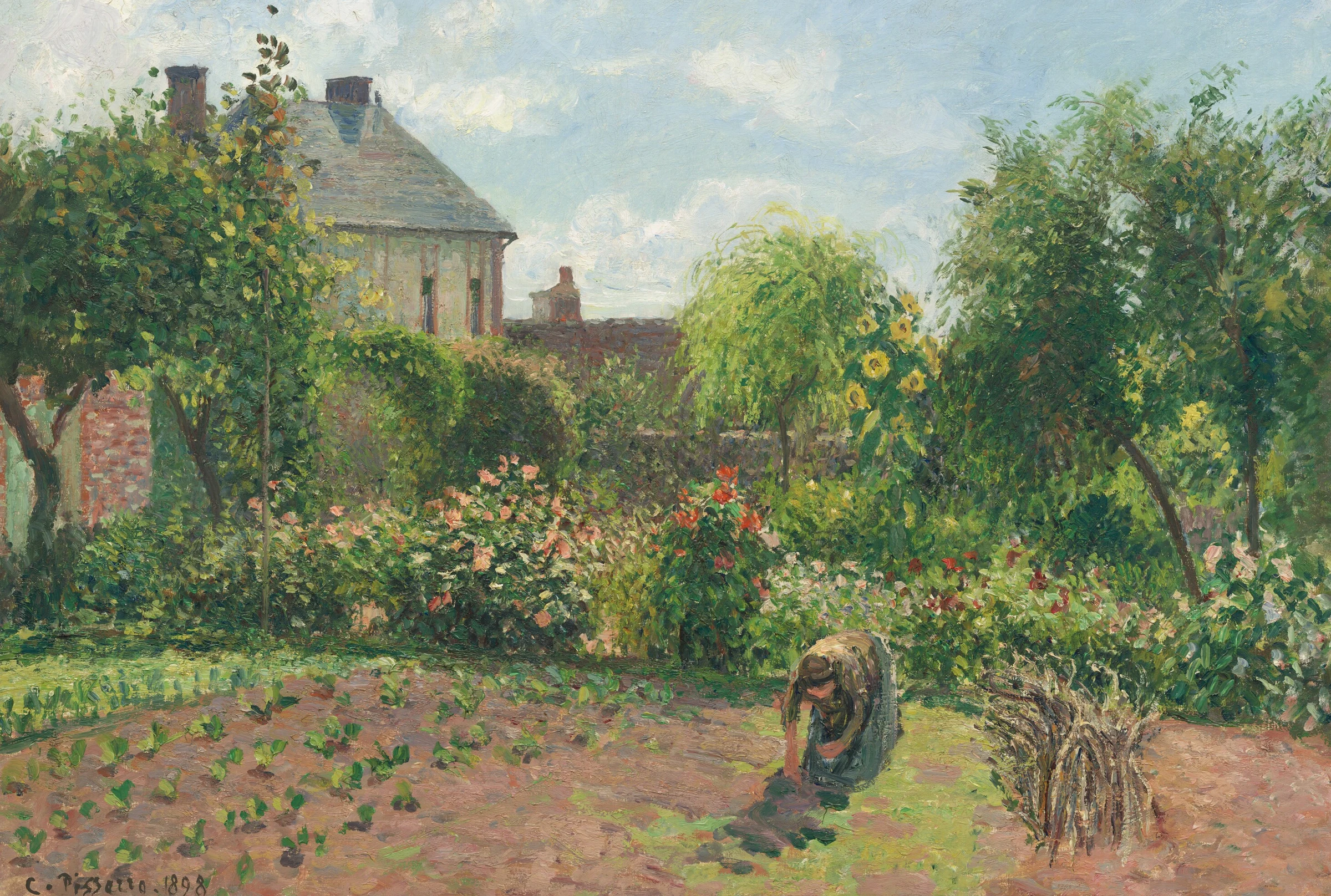 The Artist's Garden at Eragny